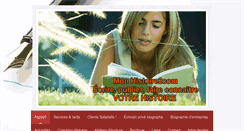 Desktop Screenshot of monhistoire2.com